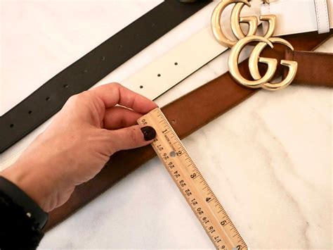 does gucci punch holes in belts|gucci marmont belt chart.